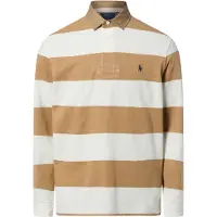 Ralph Lauren Shirt camel / wit