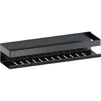 Brauer Gunmetal Edition doucherek 40cm gunmetal geborsteld PVD