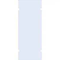 Brauer Wand 90 helder glas tweezijdige uitsparingen