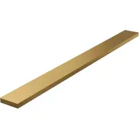 Brauer los multifunctioneel tegelinlegrooster 80cm geborsteld goud PVD