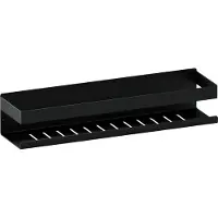 Brauer Black Edition doucherek 40cm mat zwart