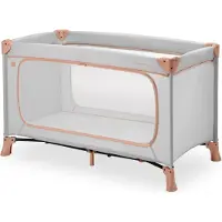 Hauck Dream N Play Plus - Campingbedje - Extra grote doorgang - Dusty Cork
