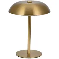 LONGZIMING -Nachtkastje Lamp - Tafellamp Touch - Metaal + Acryl - Draagbare Led Tafellamp Met Traploos Dimmen En Touchschakelaar - 1 Stuks - Interieur & Exterieur - Goud
