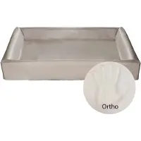 Bia Bed bed hondenmand orthopedisch taupe -6 100x80x15 cm