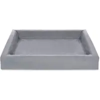 Bia Bed bed cotton hoes hondenmand grijs -7 120x100x15 cm