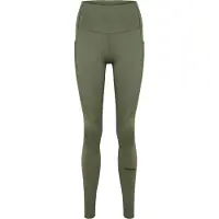 Hummel Sportbroek 'HIIT INTENSITY' olijfgroen