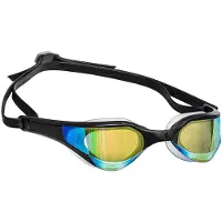 Madwave Razor Rainbow Mirror Swimming Goggles Transparant