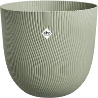 Elho Bloempot Sereh Rond - Kunststof - Scandinavisch Groen - 39x39x33,3cm