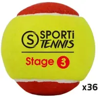 Sporti France Stage 3 Tennis Balls 36 Units Oranje