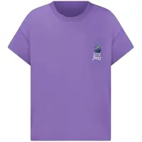 Cars Little T-shirt met backprint paars Meisjes Stretchkatoen Ronde hals - maat 104