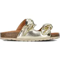 Verbenas Dames Slippers Rain Lame - Goud - Maat 38