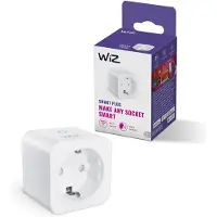 WiZ Connected WiZ Smart plug | Max. 2300W | Bluetooth | IP20 | Wit (NL)