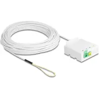 DeLOCK Optical Fiber Connection Box 2 x SC/APC Simplex with drop cable set 20 m