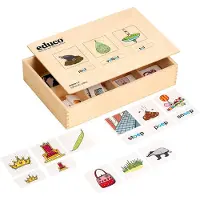 Educo Rijmtrio met woorden - - Educatief speelgoed