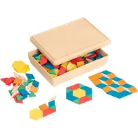 Educo Patroonblokken in kist - - Educatief speelgoed