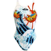 Turbo Japan Carp Swimsuit Veelkleurig L Vrouw