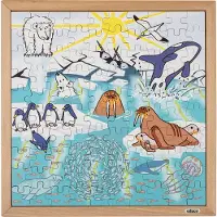 Educo Natuur en klimaatpuzzel - Opwarming van de aarde - - Educatief speelgoed