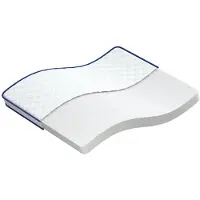 vidaXL Matras Matras Zacht Wit Wit 200 x 160 x 17 cm PU Schuim