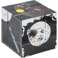 Educo Blokkenpuzzel Ruimtereis - Houten speelgoed - Houten puzzel - Educatief speelgoed - Kinderspeelgoed - Incl. opbergzak - 27 puzzelblokken