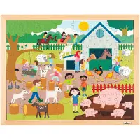 Educo Samen bewegen - op de kinderboerderij - - Educatief speelgoed