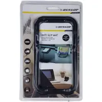 Dunlop Antislip mat voor mobiel - Zwart - Siliconen / Kunststof - Geschikt voor iPhone 6 Plus etc. - Telefoonhouder - Mobielhouder - Autohouder - Houder - Standaard