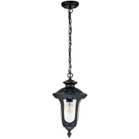 Elstead Lighting LED Buiten Hanglamp Chicago | 1X E27 Max 60W | IP44 | Dimbaar | Textured Black