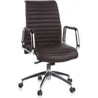 Hjh OFFICE ASPERA 10 - Professionele directiestoel Bruin