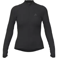 7mesh - Women's Atlas Jersey L/S - Fietsshirt M, zwart