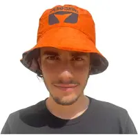Denty Bob Spearfishing Anaconda Reversible Hat Oranje