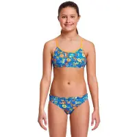 Funkita Big Cat Bash Bikini Veelkleurig 12 Years Meisje