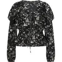 Faina Blouse zwart / wit