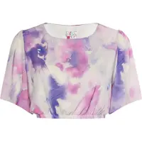 IZIA Blouse sering / pink / wit