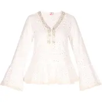 IZIA Blouse beige / wolwit