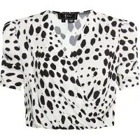 Faina Blouse zwart / wit