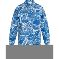 Usha Blouse blauw / wit