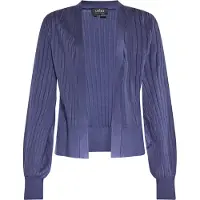 Usha Gebreid vest donkerblauw