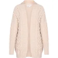Usha WHITE LABEL Gebreid vest crème