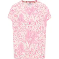 Usha Blouse lichtroze / wolwit
