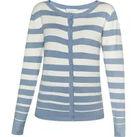 Usha Gebreid vest donkerblauw