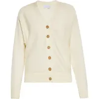 Usha Gebreid vest crème
