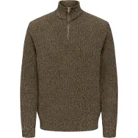 Only & Sons Trui 'ONSJoin' bruin gemêleerd