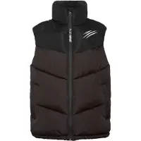 Plein sport Bodywarmer donkerbruin / zwart