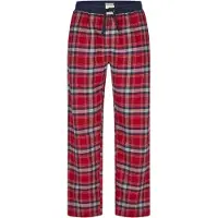 Phil&Co. Pyjama lang 'Flanell' blauw / rood