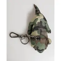 Dolce&Gabbana Camouflage Multicolor Dieren Silhouet Sleutelhanger Sleutelslinger