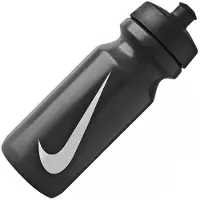 Nike Waterfles met wijde mond (Zwart/Wit)