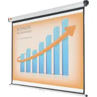 Nobo projectiescherm 4:3 wandmodel 1500 x 1138 mm