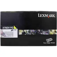 Lexmark Toner X792X1YG Geel Extra hoge capaciteit