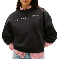 Tommy Hilfiger Sweatshirt zwart / wit