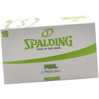 Spalding Feel Golfbal - Set van 15 Golfballen - Wit