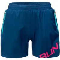 IQ Ireno, korte broek, blauw, maat L. Blauwe top, maat L